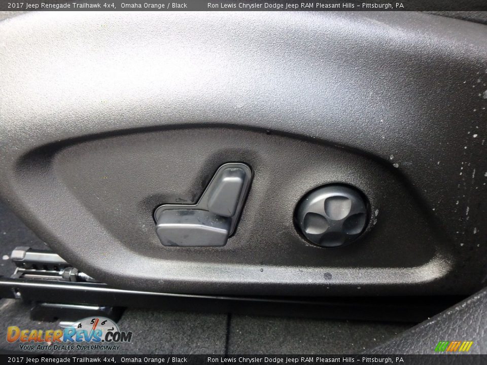 2017 Jeep Renegade Trailhawk 4x4 Omaha Orange / Black Photo #15
