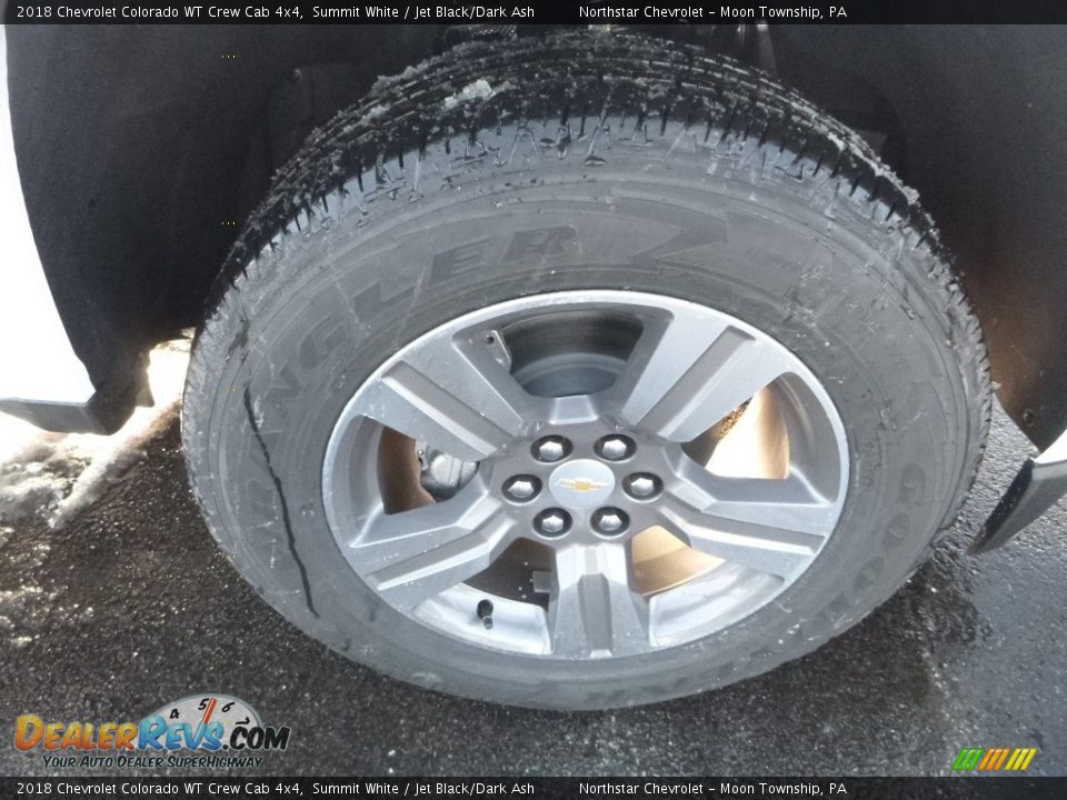 2018 Chevrolet Colorado WT Crew Cab 4x4 Summit White / Jet Black/Dark Ash Photo #7