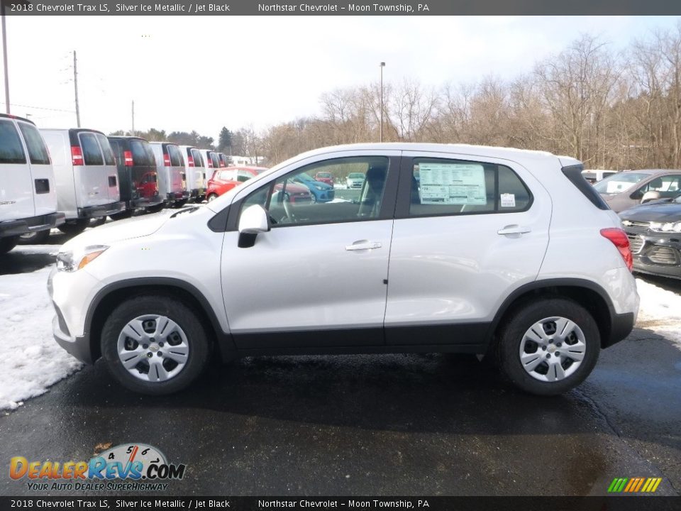 2018 Chevrolet Trax LS Silver Ice Metallic / Jet Black Photo #2