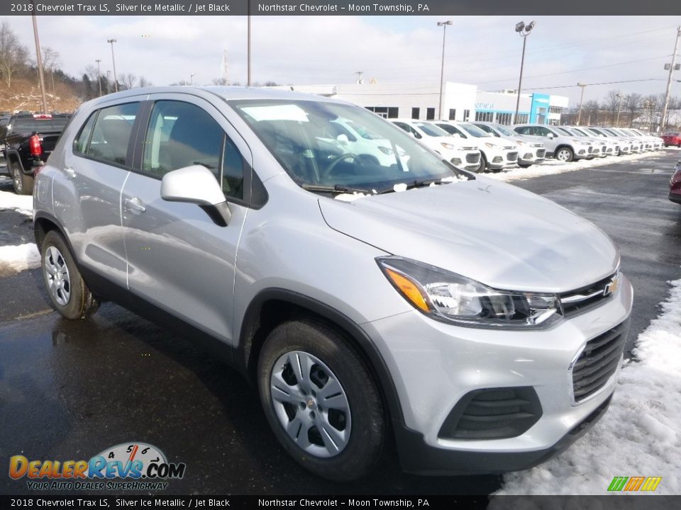 2018 Chevrolet Trax LS Silver Ice Metallic / Jet Black Photo #7