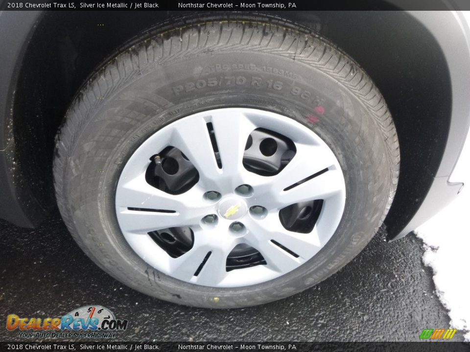 2018 Chevrolet Trax LS Silver Ice Metallic / Jet Black Photo #9