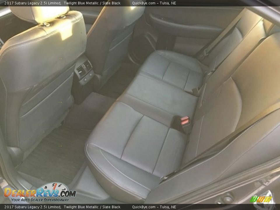 2017 Subaru Legacy 2.5i Limited Twilight Blue Metallic / Slate Black Photo #6