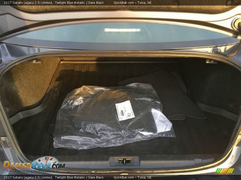2017 Subaru Legacy 2.5i Limited Twilight Blue Metallic / Slate Black Photo #10