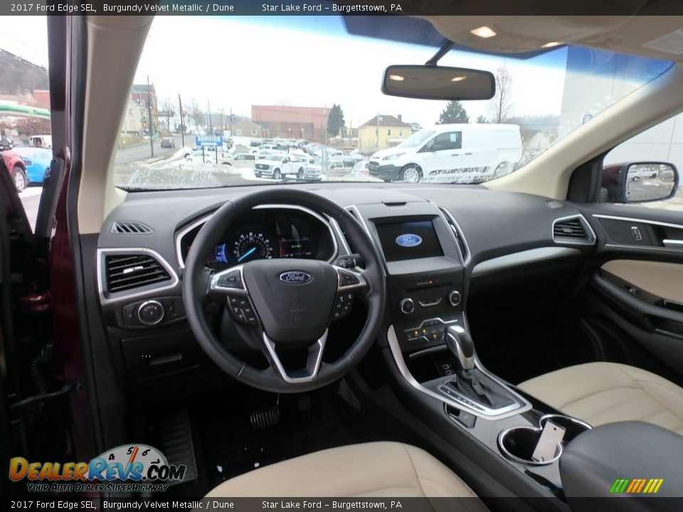 Dune Interior - 2017 Ford Edge SEL Photo #12