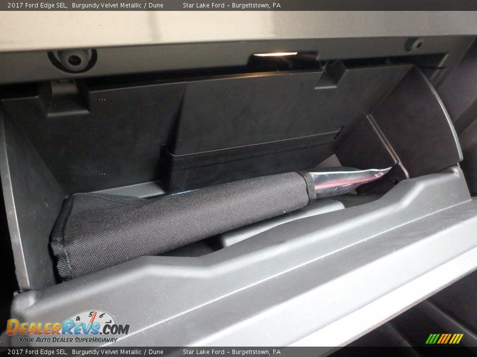 2017 Ford Edge SEL Burgundy Velvet Metallic / Dune Photo #19