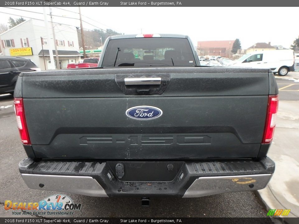 2018 Ford F150 XLT SuperCab 4x4 Guard / Earth Gray Photo #6