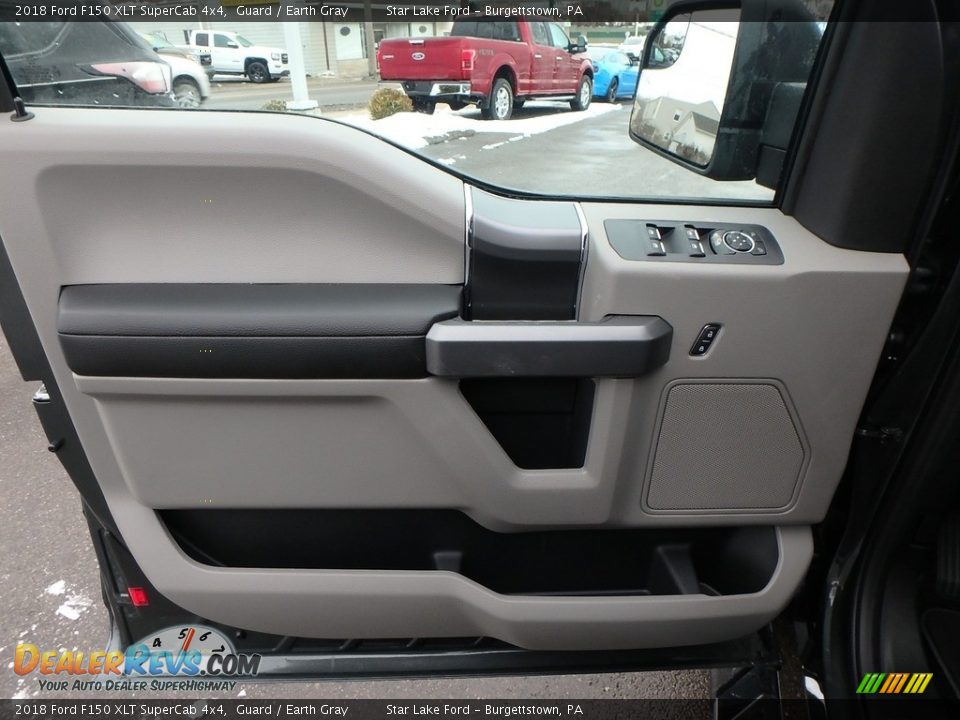 2018 Ford F150 XLT SuperCab 4x4 Guard / Earth Gray Photo #12
