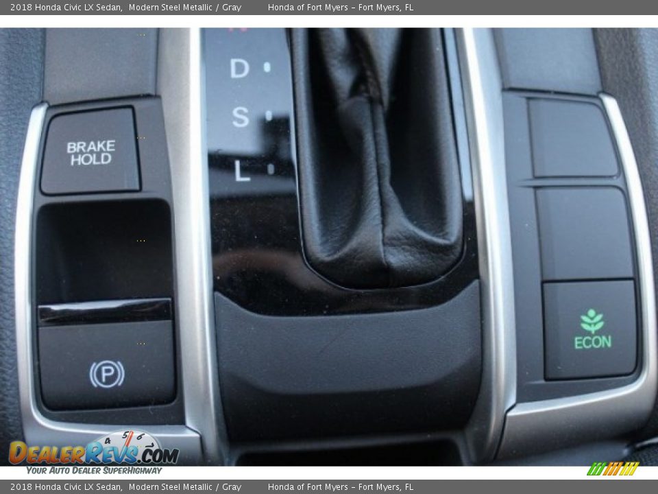 2018 Honda Civic LX Sedan Modern Steel Metallic / Gray Photo #20