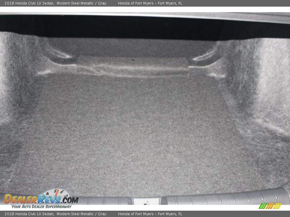 2018 Honda Civic LX Sedan Modern Steel Metallic / Gray Photo #25