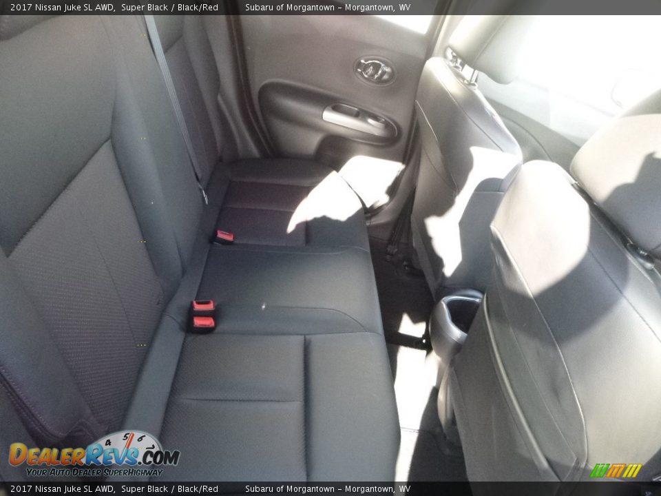 2017 Nissan Juke SL AWD Super Black / Black/Red Photo #13