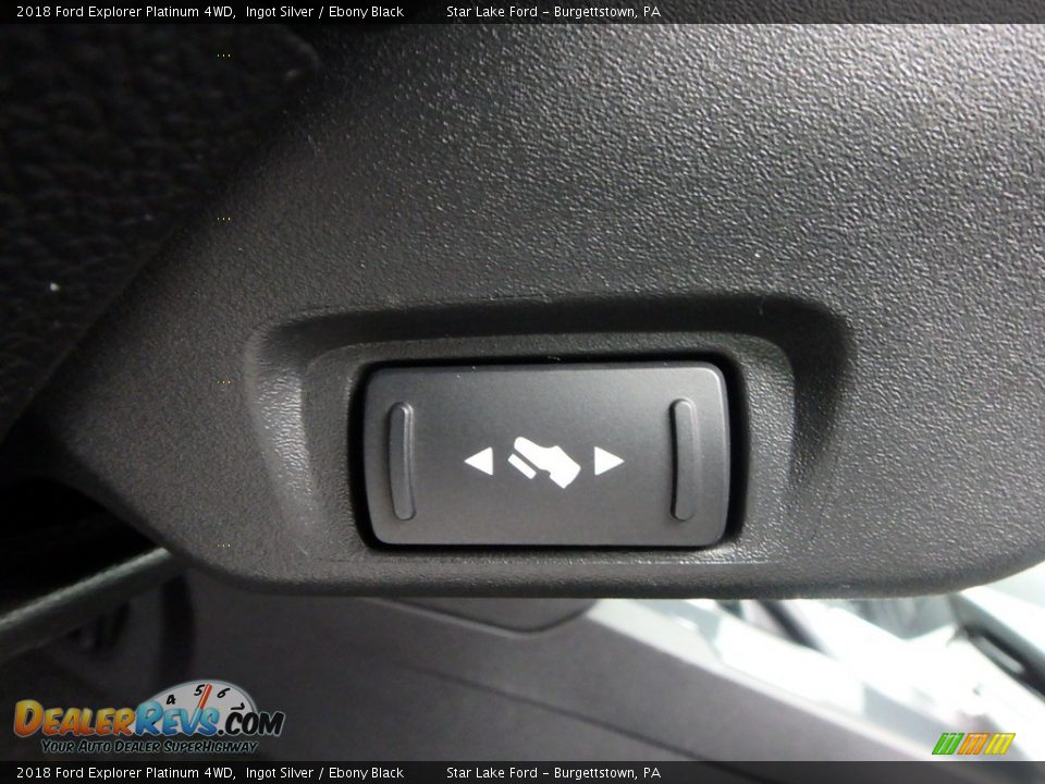 2018 Ford Explorer Platinum 4WD Ingot Silver / Ebony Black Photo #15