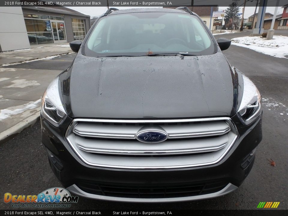 2018 Ford Escape SEL 4WD Magnetic / Charcoal Black Photo #2