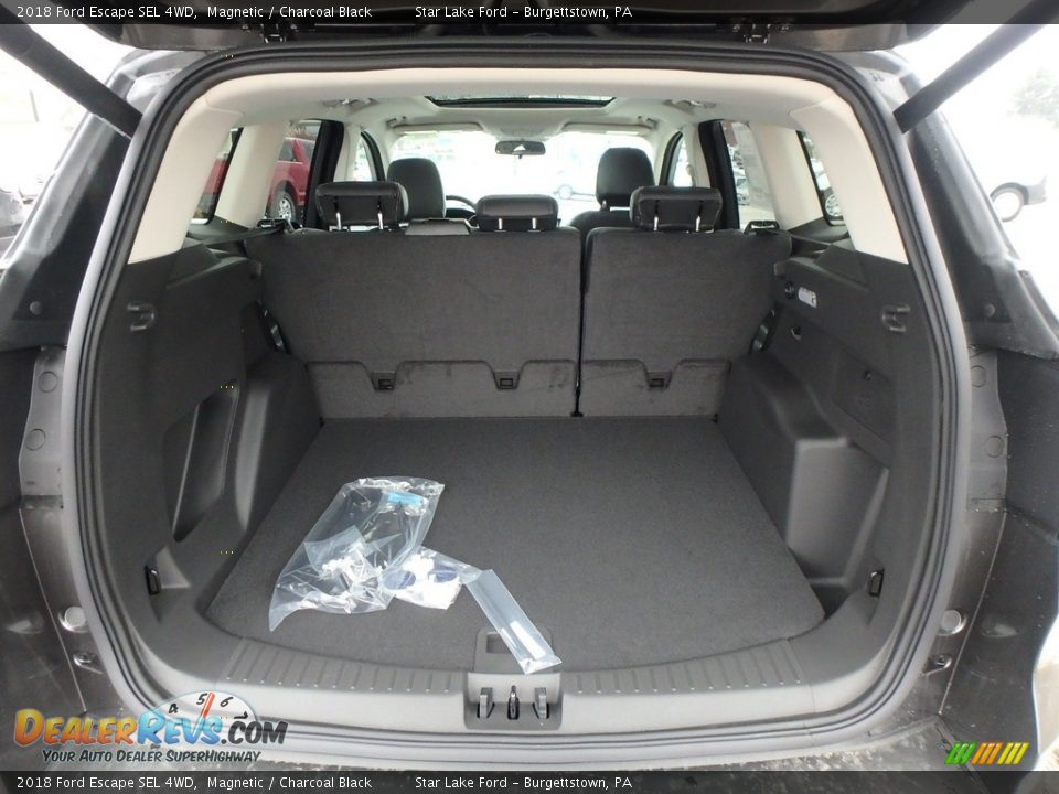 2018 Ford Escape SEL 4WD Magnetic / Charcoal Black Photo #7