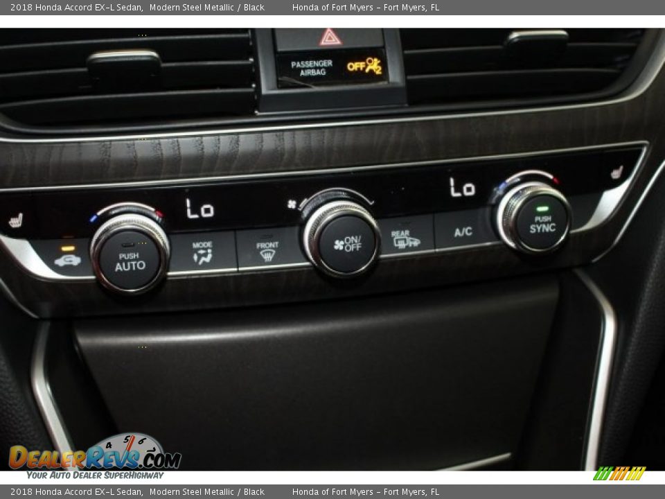 Controls of 2018 Honda Accord EX-L Sedan Photo #23