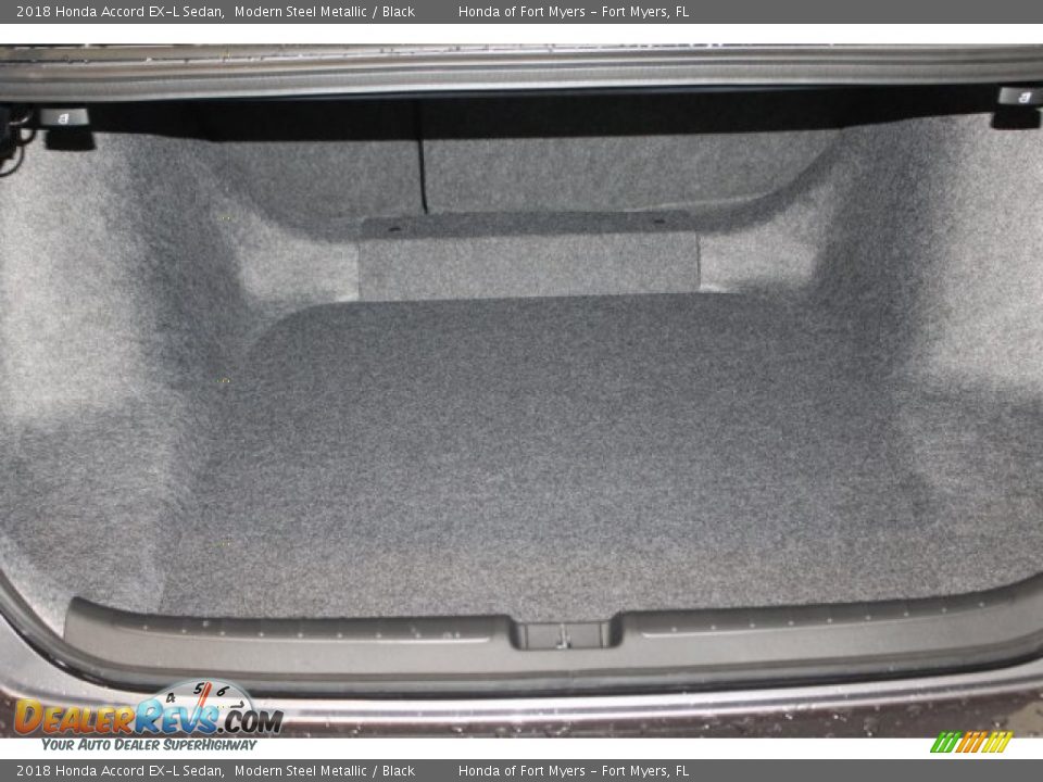 2018 Honda Accord EX-L Sedan Modern Steel Metallic / Black Photo #30