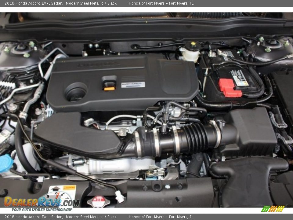 2018 Honda Accord EX-L Sedan 2.0 Liter Turbocharged DOHC 16-Valve VTEC 4 Cylinder Engine Photo #31