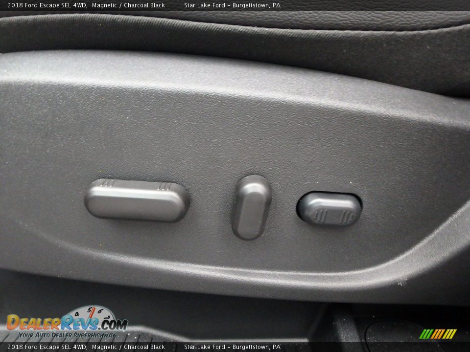 2018 Ford Escape SEL 4WD Magnetic / Charcoal Black Photo #16