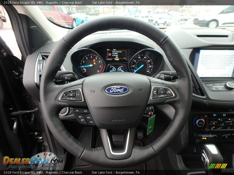 2018 Ford Escape SEL 4WD Steering Wheel Photo #17