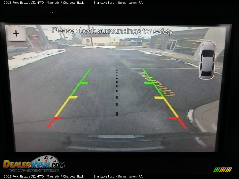 2018 Ford Escape SEL 4WD Magnetic / Charcoal Black Photo #20