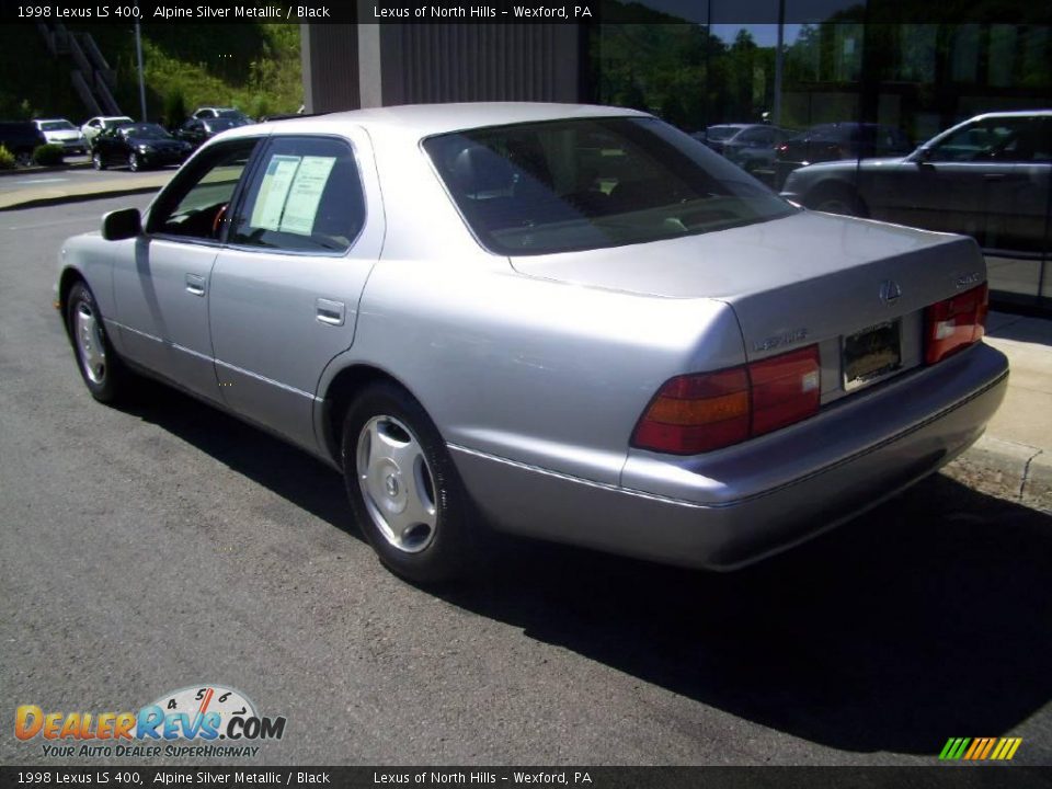 1998 Lexus LS 400 Alpine Silver Metallic / Black Photo #3
