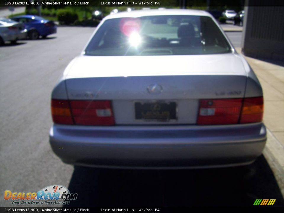 1998 Lexus LS 400 Alpine Silver Metallic / Black Photo #4