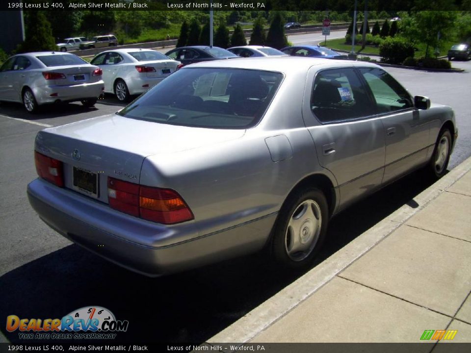 1998 Lexus LS 400 Alpine Silver Metallic / Black Photo #5