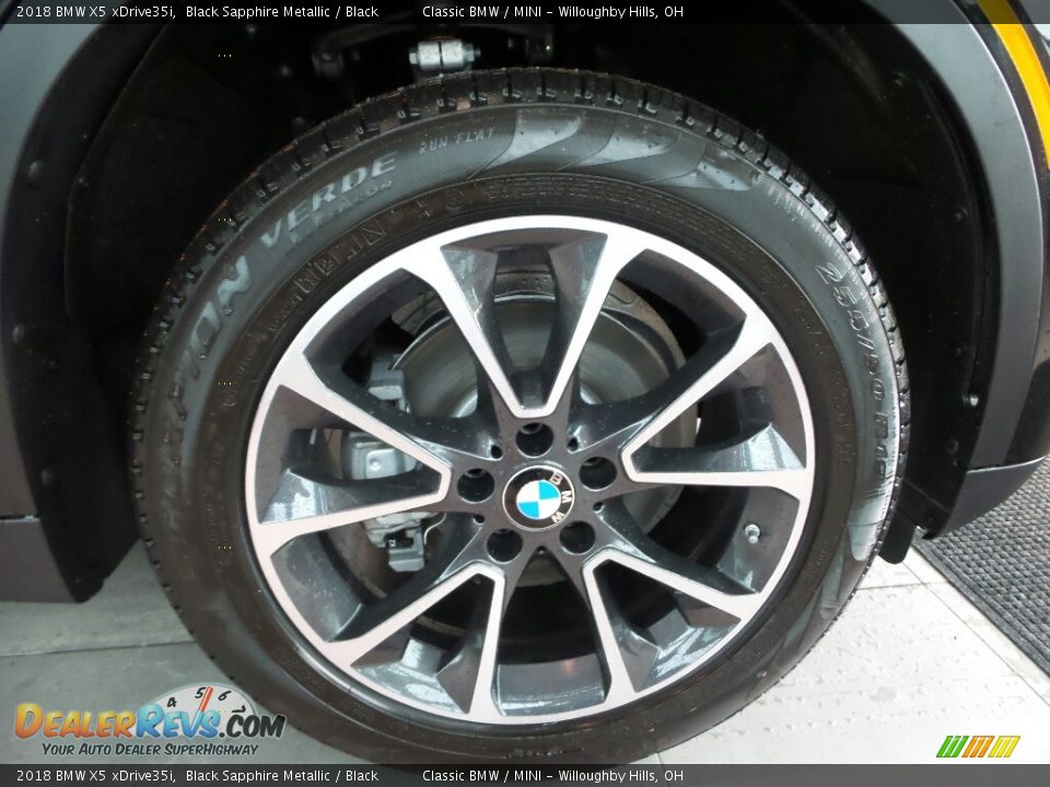 2018 BMW X5 xDrive35i Black Sapphire Metallic / Black Photo #4