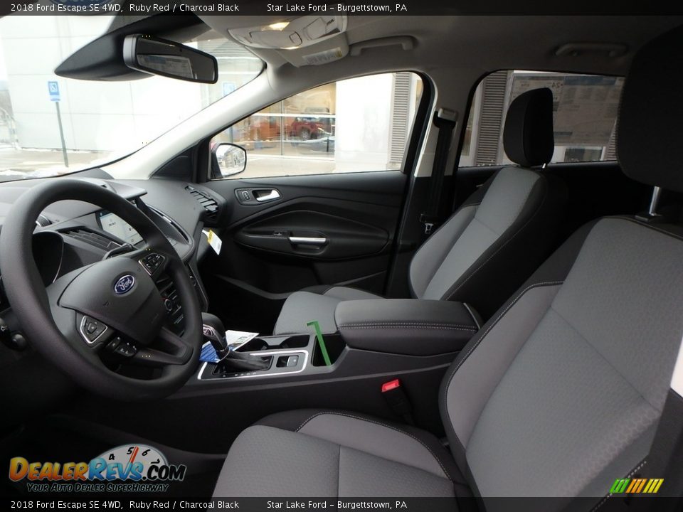 2018 Ford Escape SE 4WD Ruby Red / Charcoal Black Photo #10