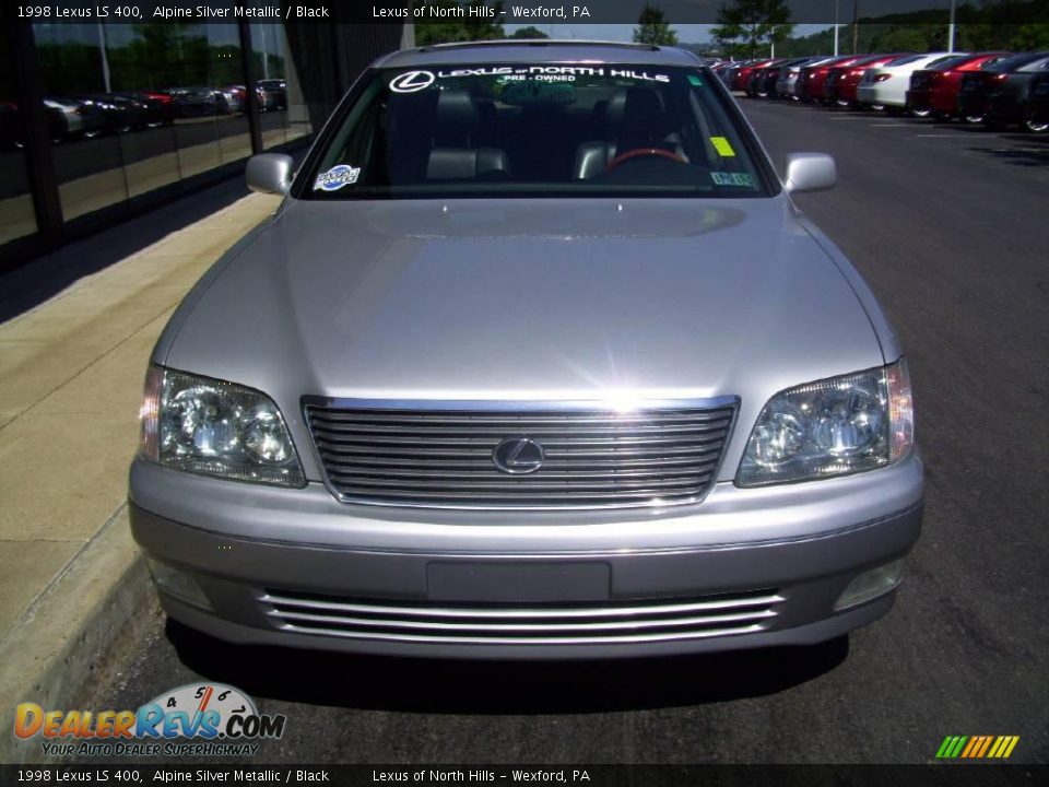 1998 Lexus LS 400 Alpine Silver Metallic / Black Photo #7