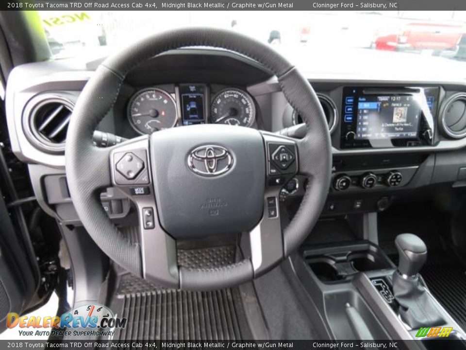 2018 Toyota Tacoma TRD Off Road Access Cab 4x4 Steering Wheel Photo #5