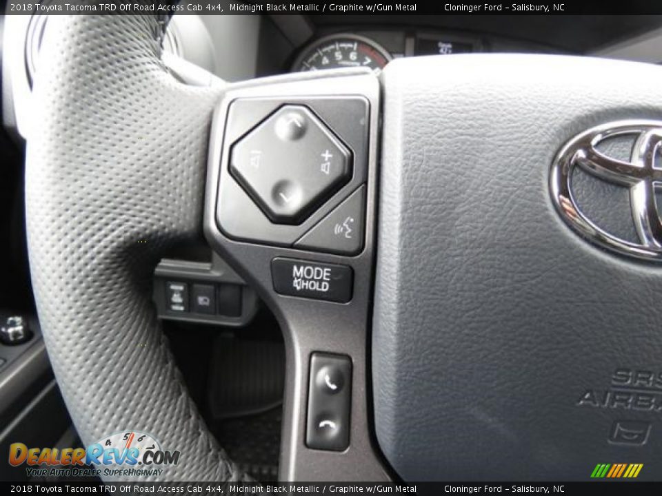 Controls of 2018 Toyota Tacoma TRD Off Road Access Cab 4x4 Photo #13
