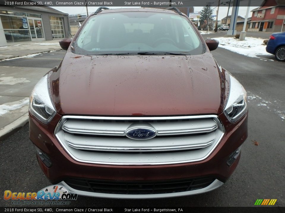 2018 Ford Escape SEL 4WD Cinnamon Glaze / Charcoal Black Photo #2