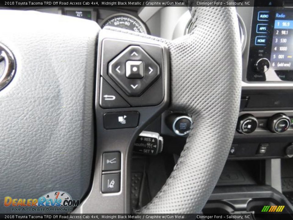 Controls of 2018 Toyota Tacoma TRD Off Road Access Cab 4x4 Photo #14