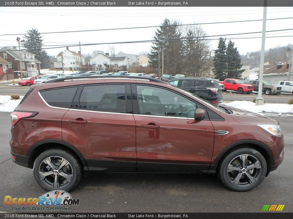 Cinnamon Glaze 2018 Ford Escape SEL 4WD Photo #4