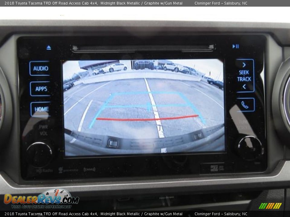 2018 Toyota Tacoma TRD Off Road Access Cab 4x4 Midnight Black Metallic / Graphite w/Gun Metal Photo #19