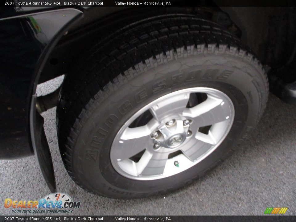 2007 Toyota 4Runner SR5 4x4 Black / Dark Charcoal Photo #6