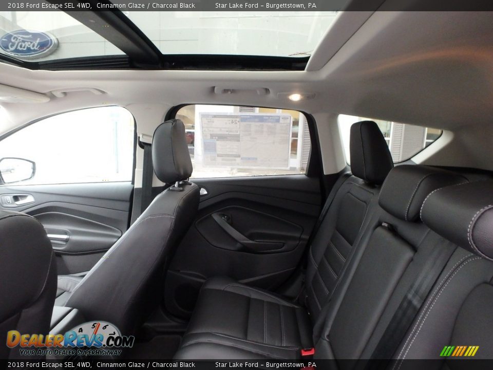 2018 Ford Escape SEL 4WD Cinnamon Glaze / Charcoal Black Photo #11