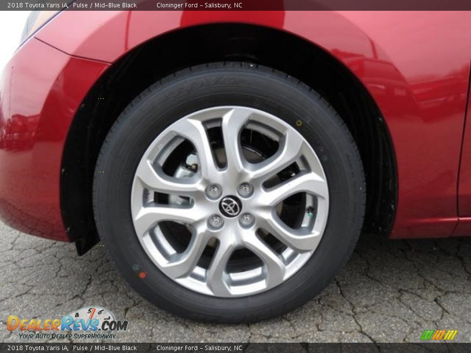 2018 Toyota Yaris iA Pulse / Mid-Blue Black Photo #4