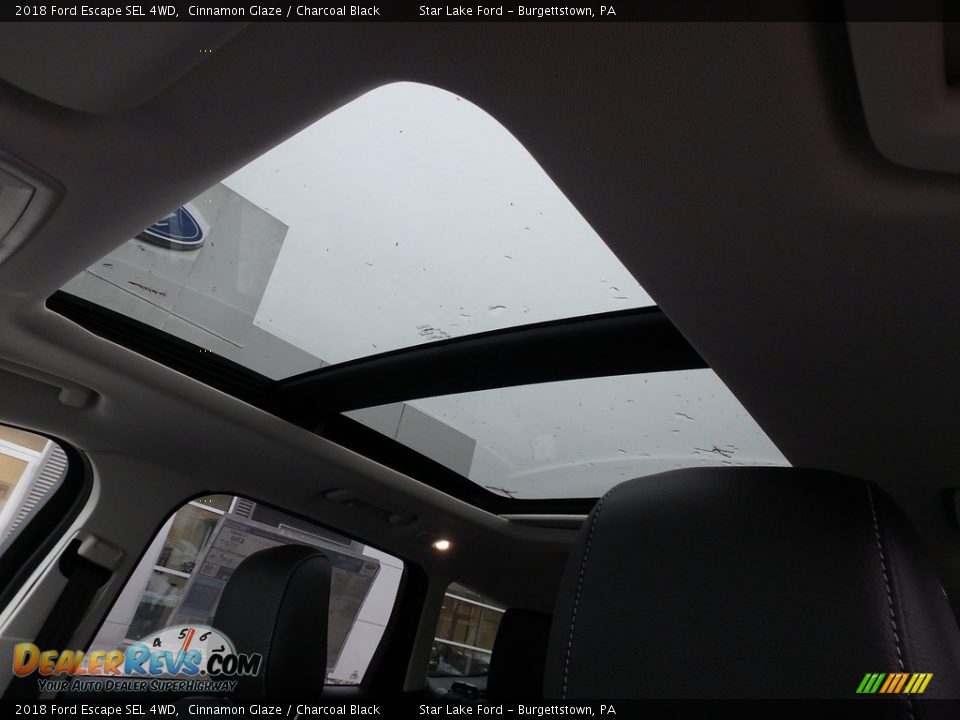 2018 Ford Escape SEL 4WD Cinnamon Glaze / Charcoal Black Photo #14