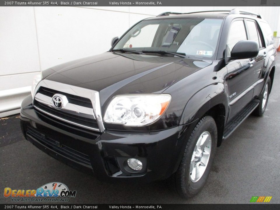 2007 Toyota 4Runner SR5 4x4 Black / Dark Charcoal Photo #9