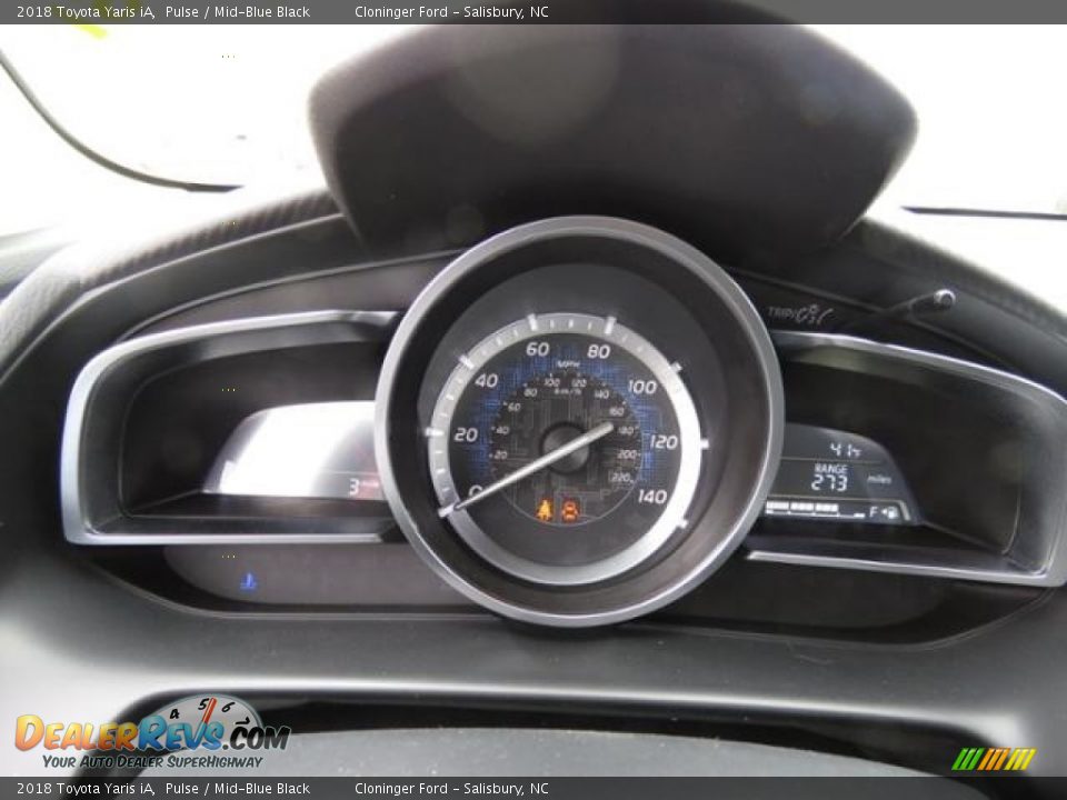 2018 Toyota Yaris iA Pulse / Mid-Blue Black Photo #11