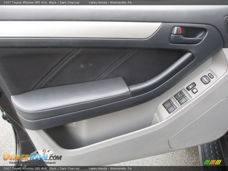 2007 Toyota 4Runner SR5 4x4 Black / Dark Charcoal Photo #10