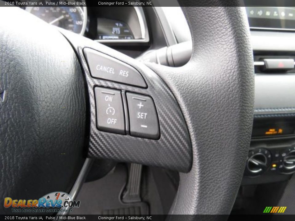 2018 Toyota Yaris iA Pulse / Mid-Blue Black Photo #13