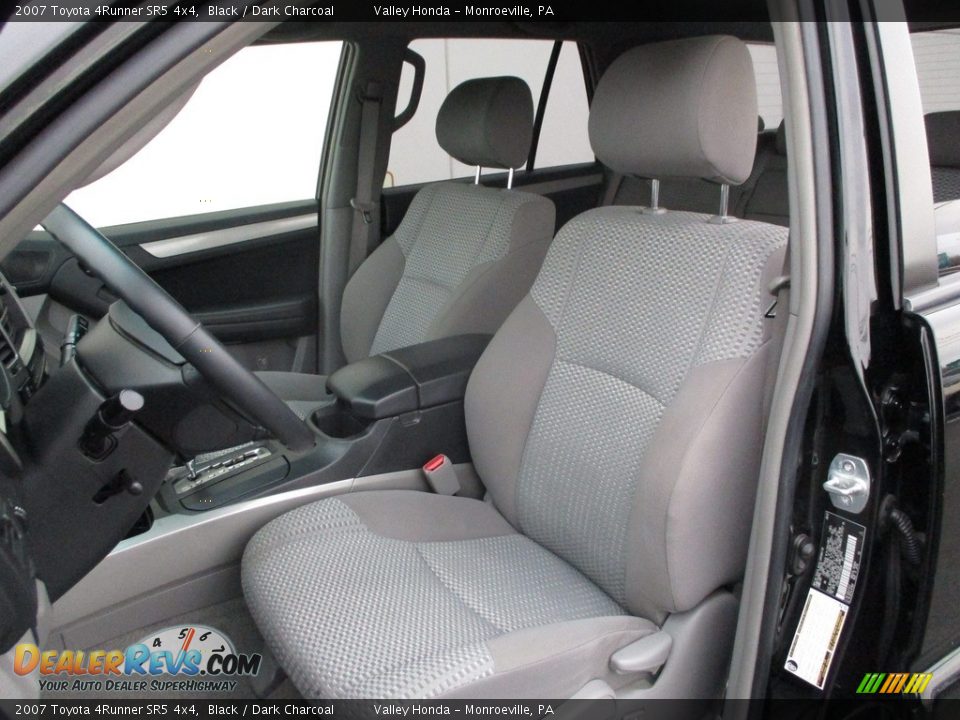 2007 Toyota 4Runner SR5 4x4 Black / Dark Charcoal Photo #11