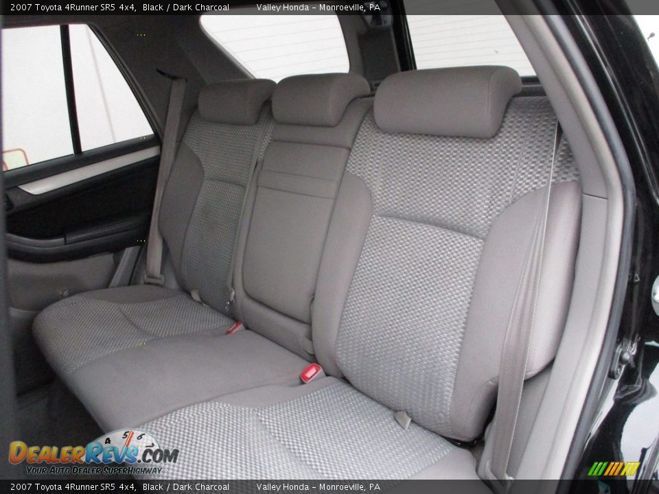 2007 Toyota 4Runner SR5 4x4 Black / Dark Charcoal Photo #12