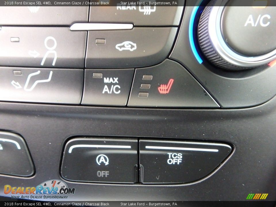 2018 Ford Escape SEL 4WD Cinnamon Glaze / Charcoal Black Photo #18