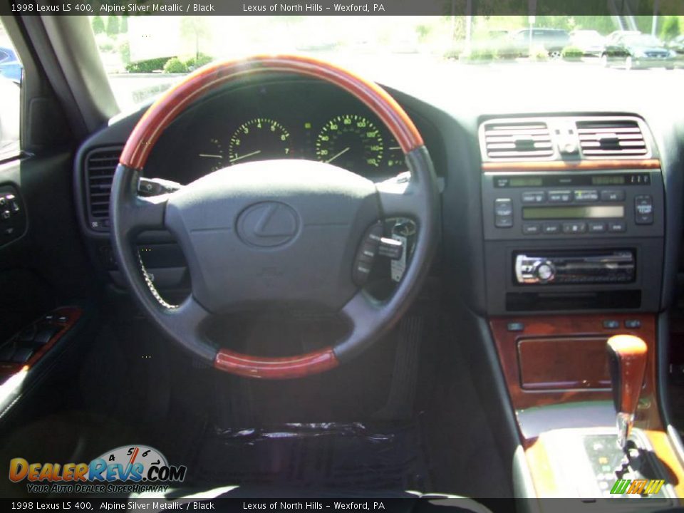 1998 Lexus LS 400 Alpine Silver Metallic / Black Photo #13