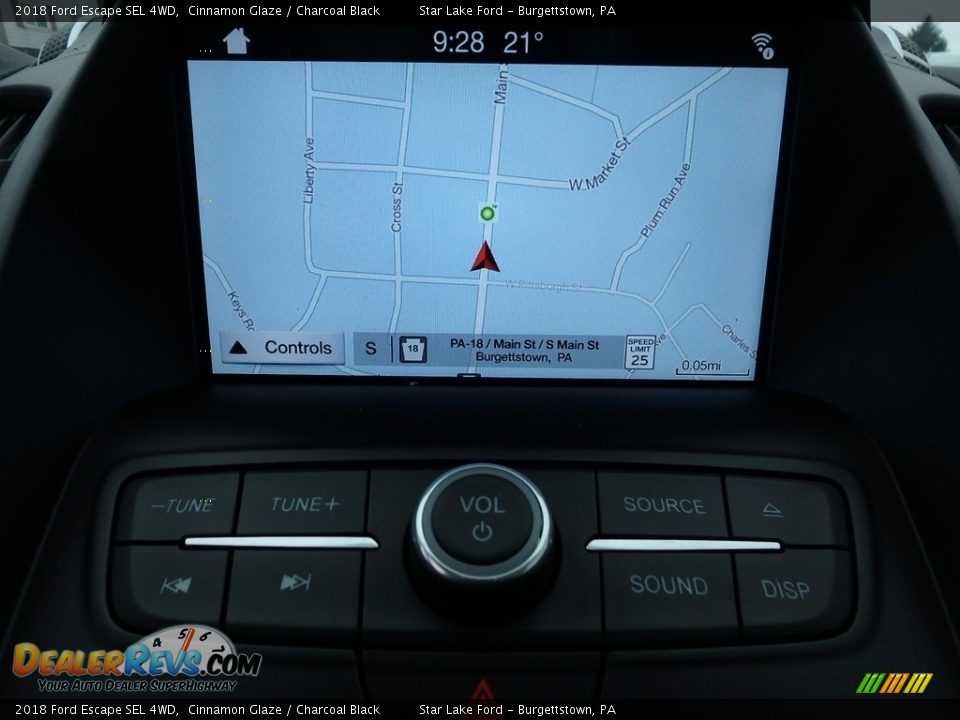 2018 Ford Escape SEL 4WD Cinnamon Glaze / Charcoal Black Photo #19