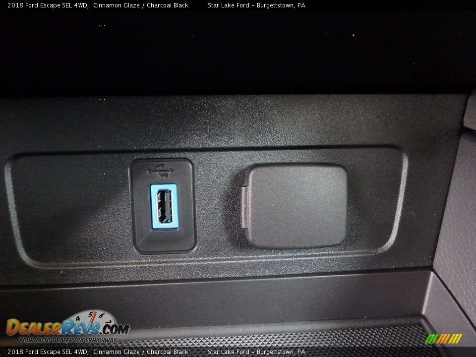 2018 Ford Escape SEL 4WD Cinnamon Glaze / Charcoal Black Photo #20
