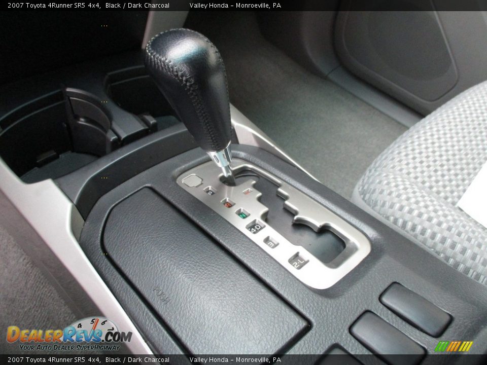 2007 Toyota 4Runner SR5 4x4 Black / Dark Charcoal Photo #14